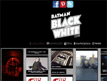 Tablet Screenshot of batmanblackandwhite.com